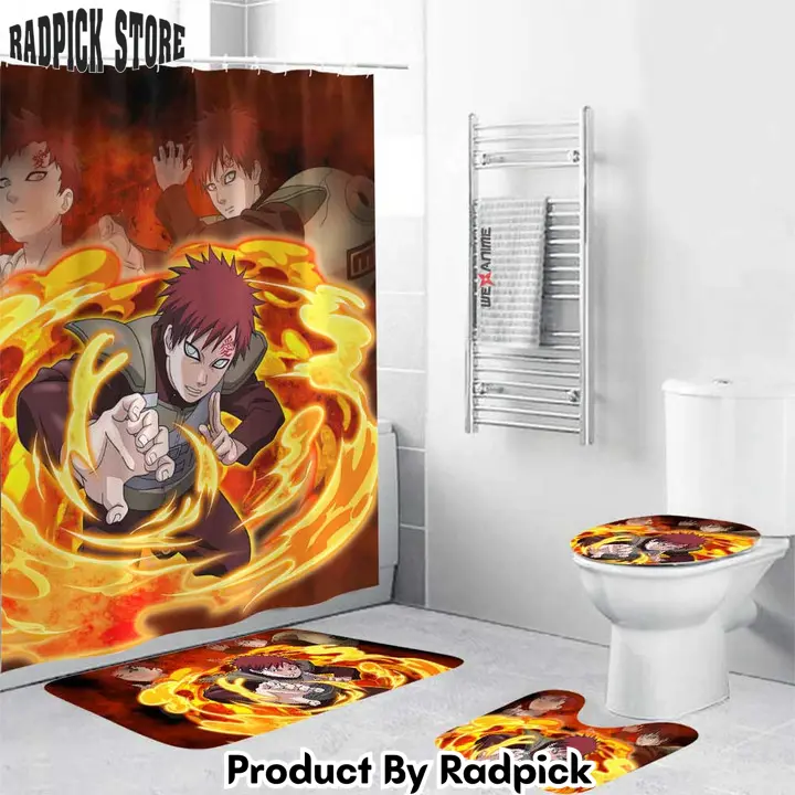 Gaara combo bathroom set anime decor idea   rp0201587
